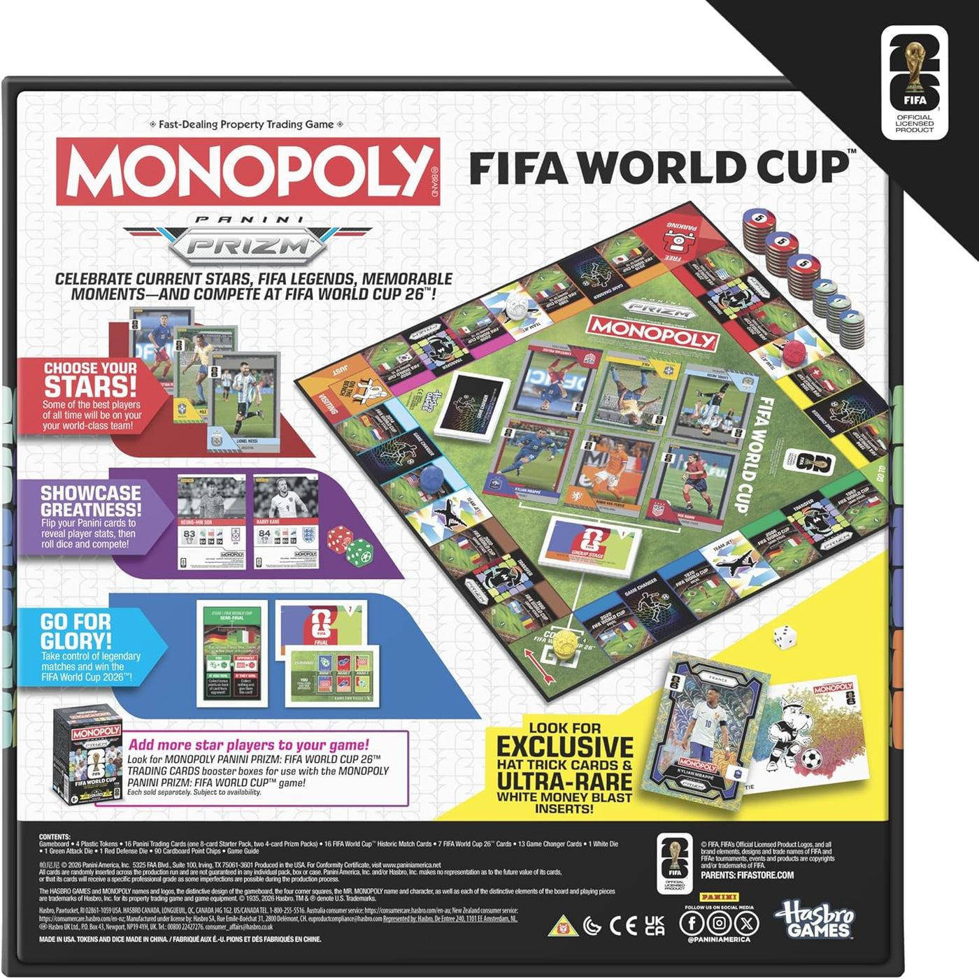 Monopoly Panini Prizm: FĂștbol Mundial