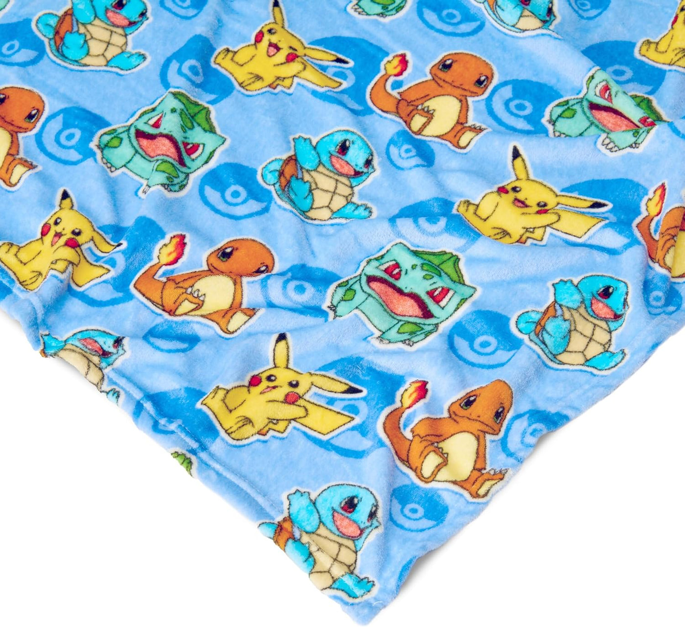 Juego de Manta y Abrazaderas Pokemon de Northwest, Lindo Pikachu, M...