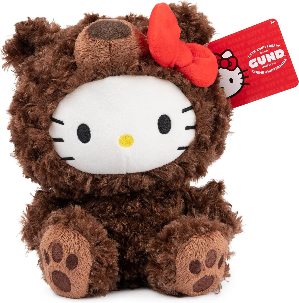GUND Sanrio Hello Kitty Philbin - Peluche de 6 pulgadas con traje d...