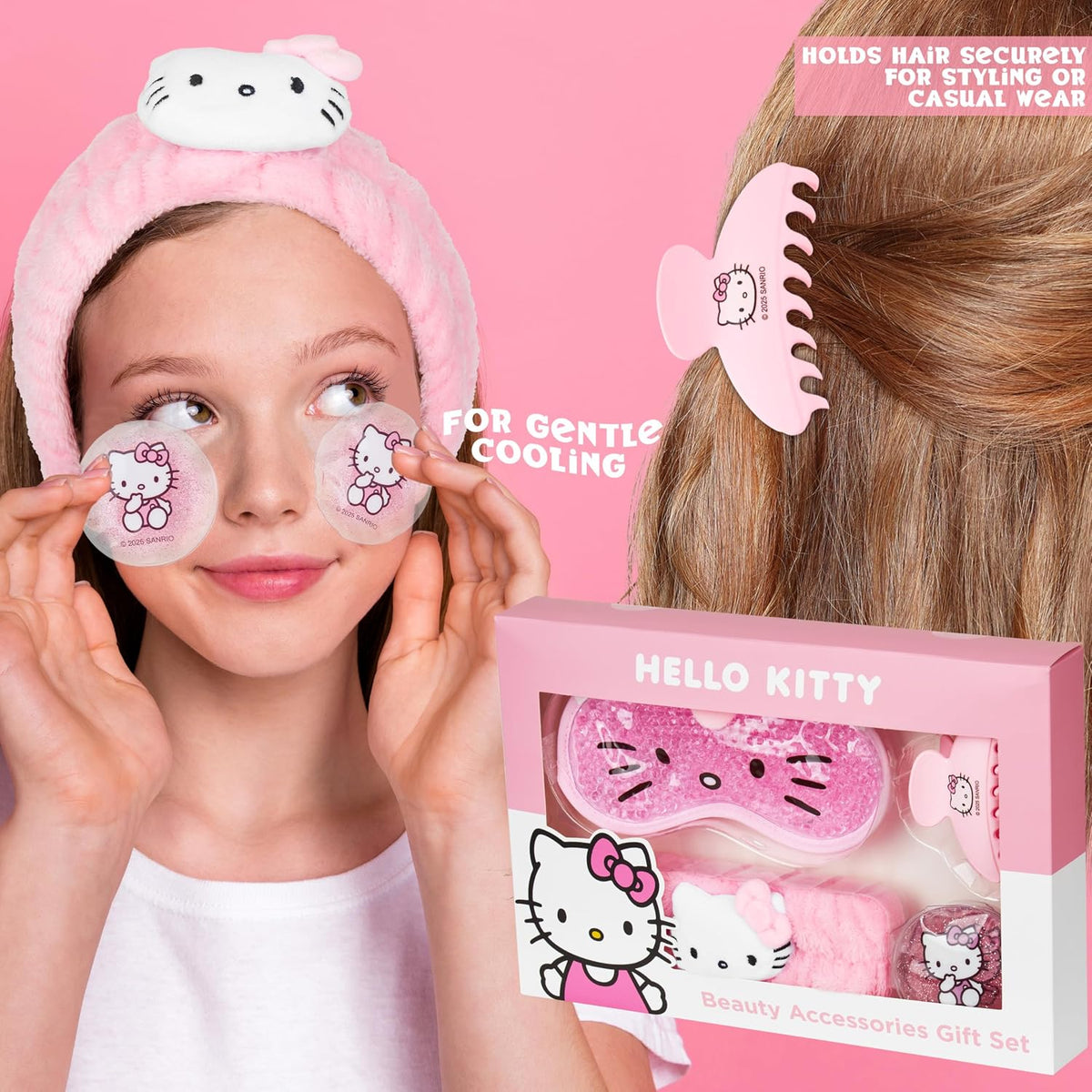 Set de Belleza Hello Kitty Sanrio para Mujeres, Adolescentes con Má...