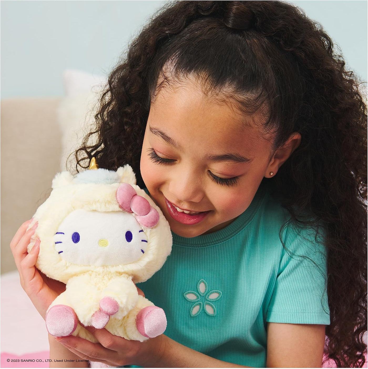 GUND Sanrio Hello Kitty - Juguete de peluche de unicornio de alta c...
