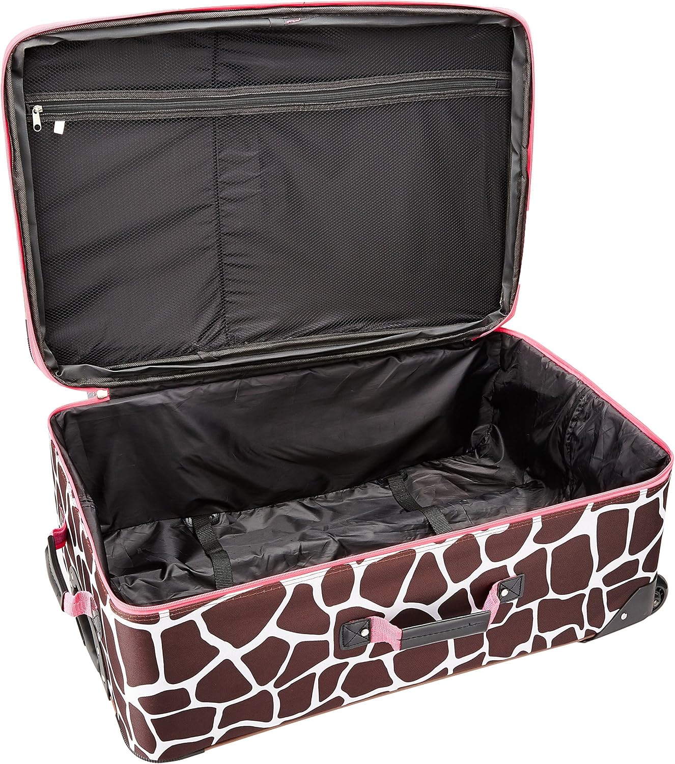 Rockland Vara Softside - Juego de equipaje vertical de 3 piezas, Ro...
