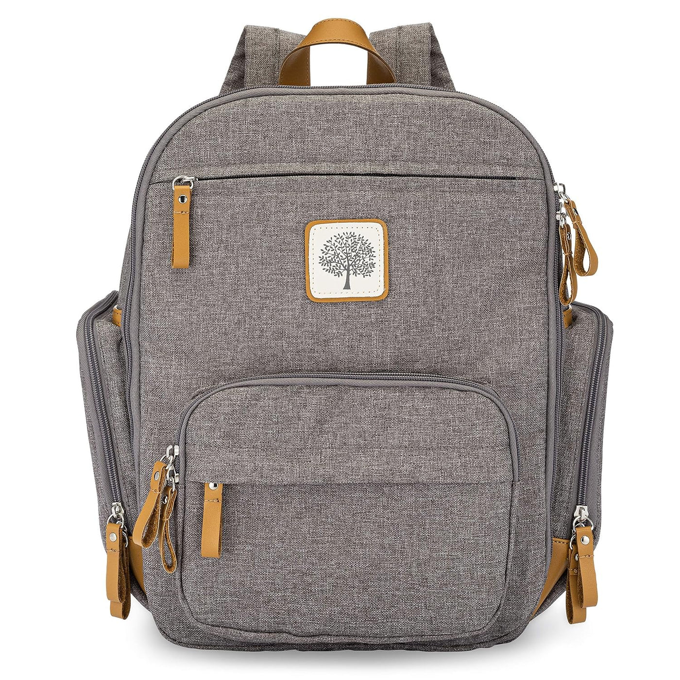 Parker - Mochila para pañales para bebé, bolsa de pañales con crema...