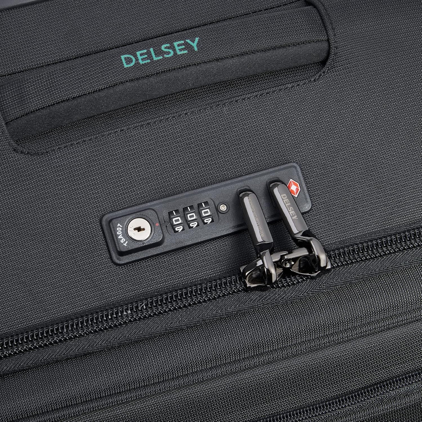 DELSEY PARIS Helium DLX Softside - Maleta expandible con ruedas gir...