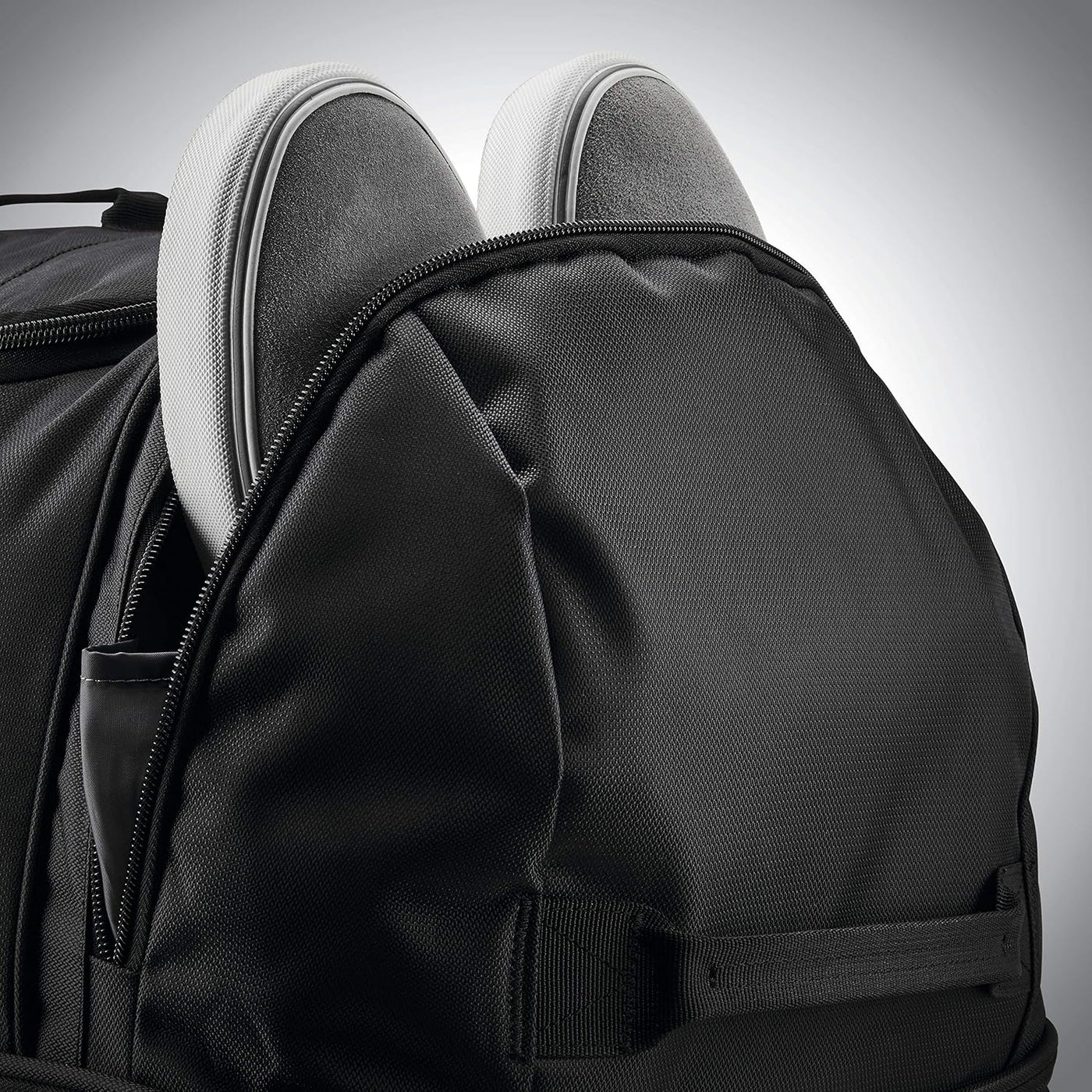 Samsonite Andante - Bolsa de lona con 2 ruedas, Todo negro