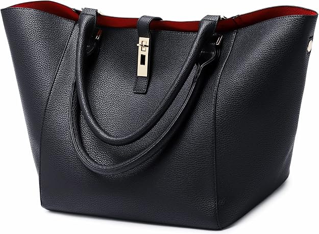 sqlp Bolso de mano grande de trabajo para mujer, bolsos de diseñador grandes