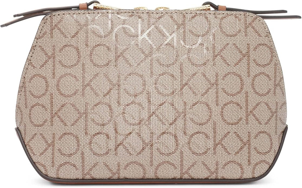 Calvin Klein Lucy - Bandolera cruzada con triple compartimento para mujer
