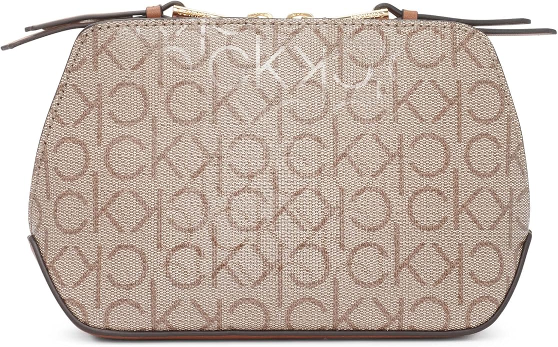 Calvin Klein Lucy - Bandolera cruzada con triple compartimento para mujer