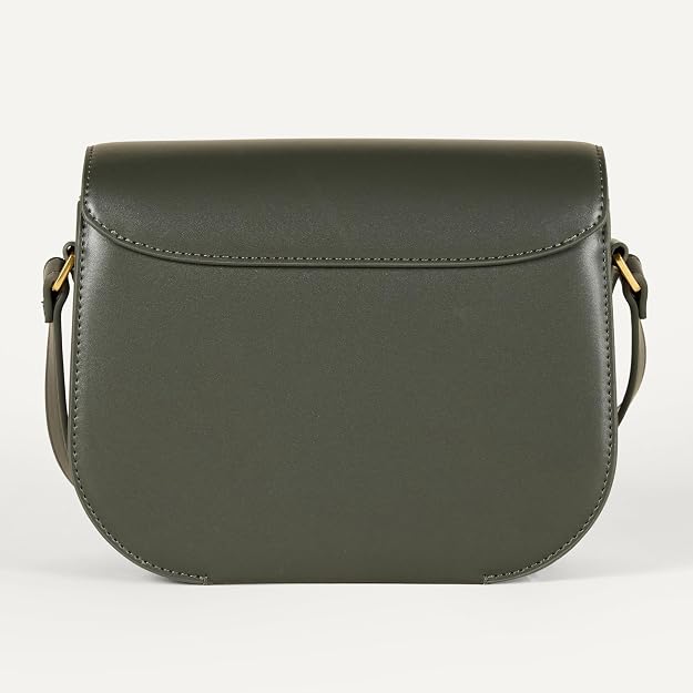 Amazon Essentials Bolso cruzado con solapa para mujer