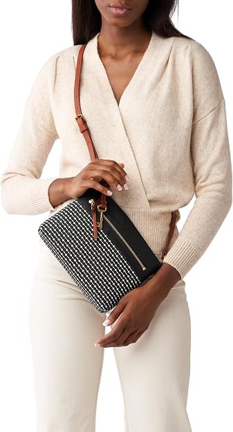Fossil - Bolso bandolera pequeña Fiona para mujer