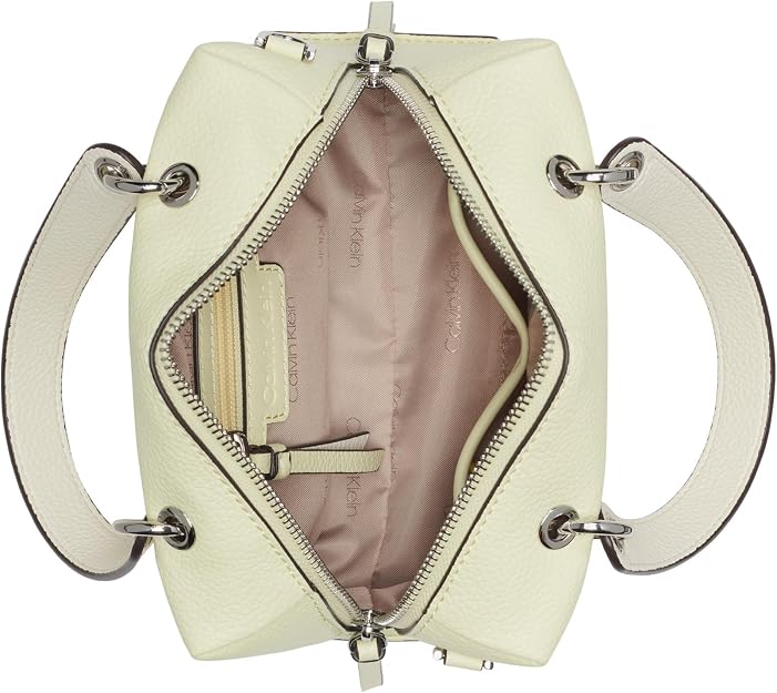 Calvin Klein Women's Cali Mini Satchel Crossbody Handbag