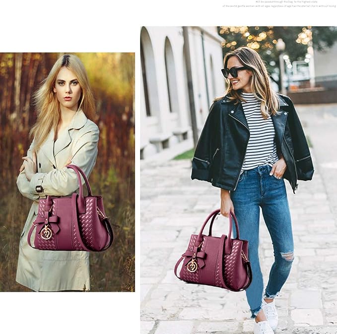 Bolsos y carteras de mujer de moda de piel sintética Jeniulet