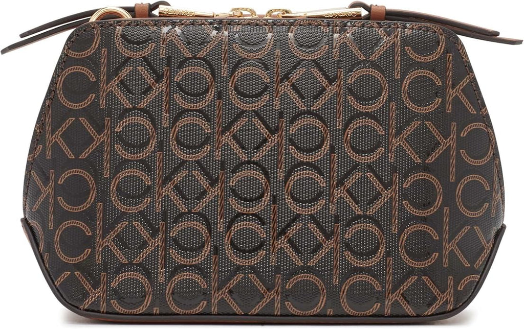 Calvin Klein Lucy - Bandolera cruzada con triple compartimento para mujer
