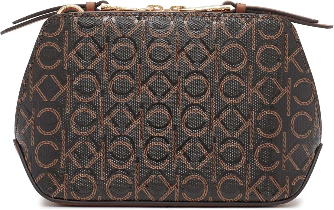 Calvin Klein Lucy - Bandolera cruzada con triple compartimento para mujer