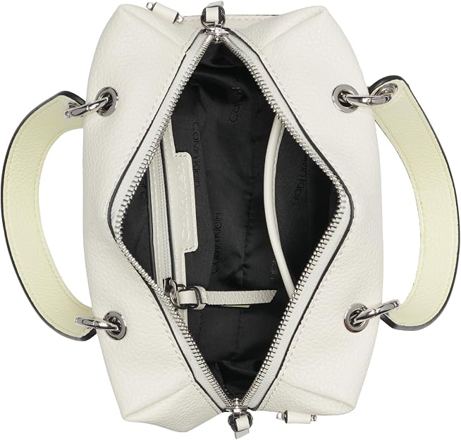 Calvin Klein Women's Cali Mini Satchel Crossbody Handbag