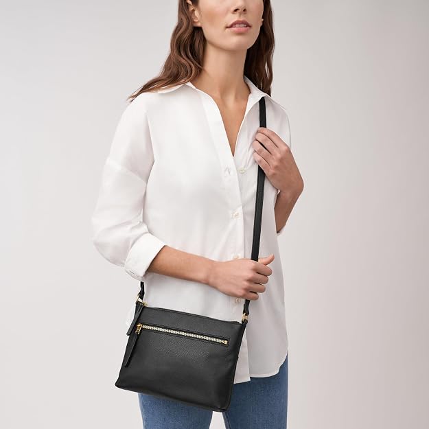 Fossil - Bolso bandolera pequeña Fiona para mujer