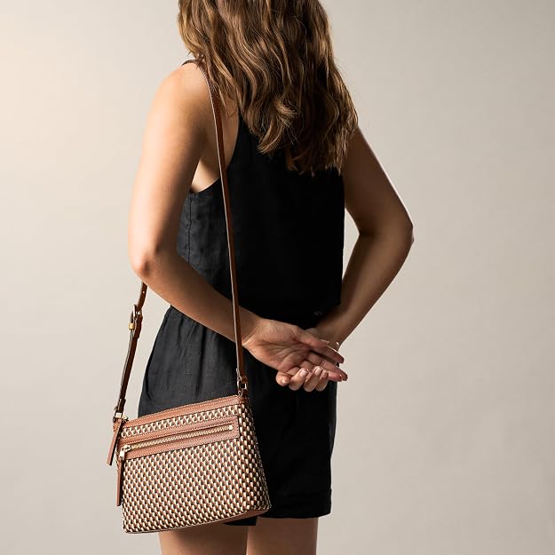 Fossil - Bolso bandolera pequeña Fiona para mujer