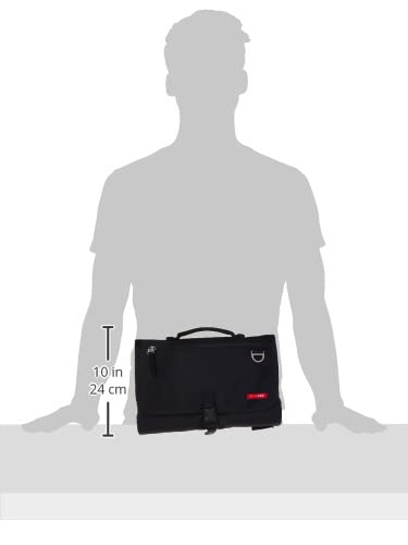 Skip Hop Cambiador portátil para bebé, Pronto, Negro