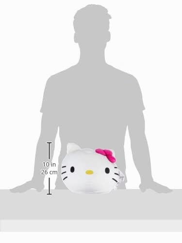 Northwest Hello Kitty - Almohada decorativa de felpa suave de 11 pu...
