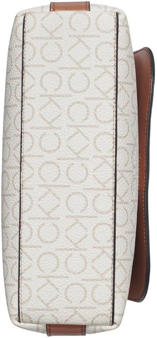 Calvin Klein Bolso de hombro con solapa Millie 2 en 1 para mujer y bandolera