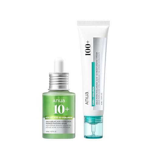 Anua Dúo Radiance Care | Suero calmante de enrojecimiento de ácido...