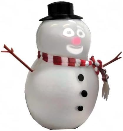 FrostByte Muñeco de nieve animado parlante con proyector y altavoz...