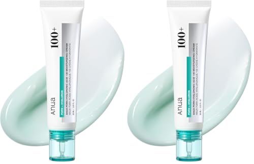 ANUA PDRN Crema hidratante de ácido hialurónico 100, 2.02 onzas líq...