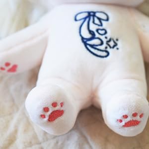 Ruyumei Muñeca de peluche de algodón de 7.9 in, adorable animal de...