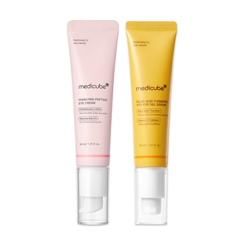 medicube Eye Jelly Serum &amp; Cream Duo - Gel de ojos de ácido kój...