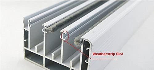 hokmly Sello de Puerta para Pelar el Clima - 5m (16ft) Cepillo de B...