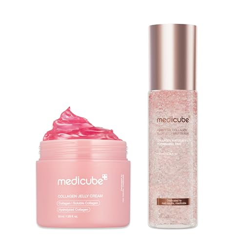 medicube Glow Anytime Jelly Cream &amp; Mist Duo: Crema de gelatina...