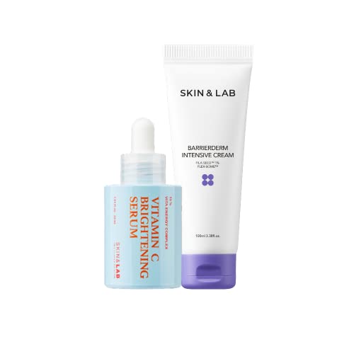 SKIN&amp;LAB Suero Iluminador Vitamina C y Barrierderm Crema Intens...