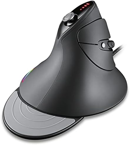 MOJO - Ratón vertical silencioso para juegos, ergonómico para juego...