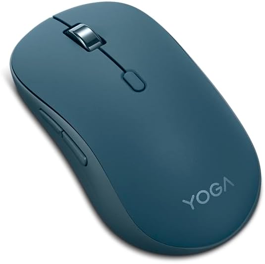 Ratón Lenovo Yoga Bluetooth silencioso, ajuste de DPI de 3 niveles,...