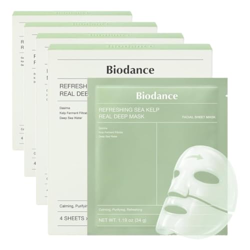 BIODANCE Máscara refrescante profunda de algas marinas, mascarilla...