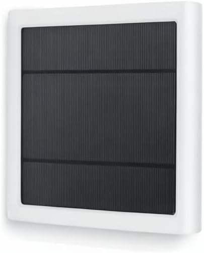 Panel Solar para Cámara Ring, Cargador Solar de 4W Compatible con R...