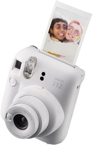 Fujifilm Instax Mini 12 - Cámara instantánea color blanco arcilla c...