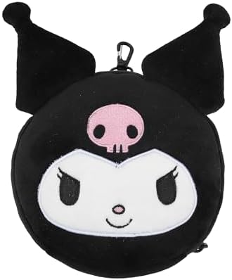 Bioworld Kuromi - Almohada cervical convertible con máscara de ojos...