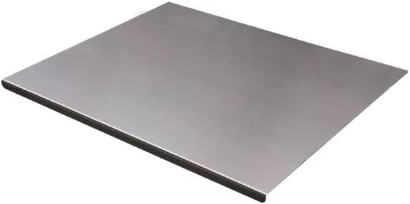 Tabla de cortar de acero inoxidable con borde de encimera, tabla de...