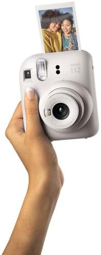 Fujifilm Instax Mini 12 - Cámara instantánea color blanco arcilla c...