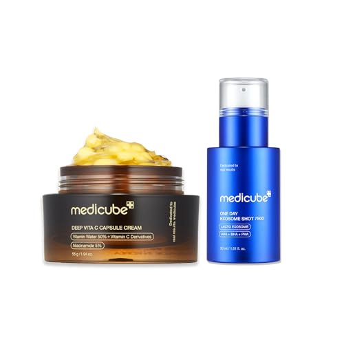 medicube Piel Impecable: Hidratante Facial en Cápsula Dorada Profun...