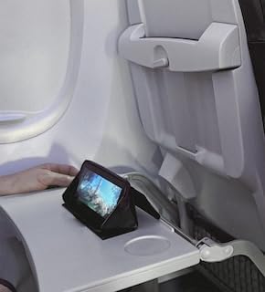 mbLedge Soporte para teléfono de avión, soporte suave para teléfono...