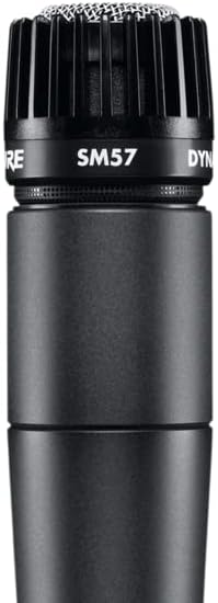 Shure SM57 Pro XLR Micrófono dinámico para instrumentos | Micrófono...