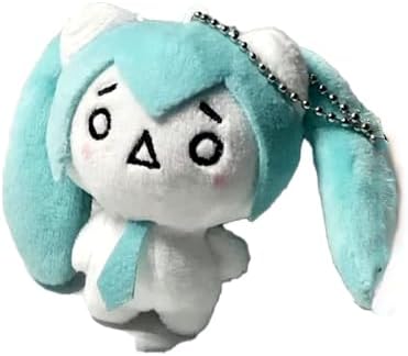 Abalorio de peluche de anime de pelo verde