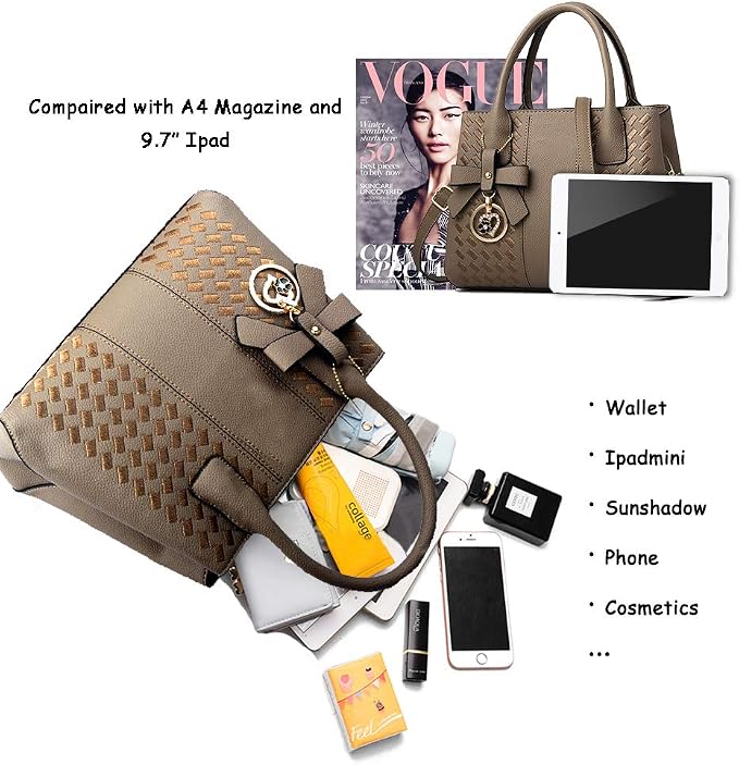 Bolsos y carteras de mujer de moda de piel sintética Jeniulet