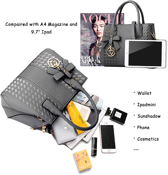 Bolsos y carteras de mujer de moda de piel sintética Jeniulet