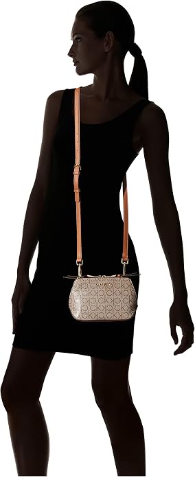 Calvin Klein Lucy - Bandolera cruzada con triple compartimento para mujer