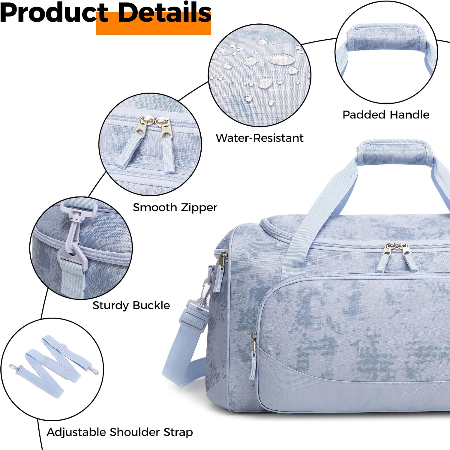Bolsa de gimnasio para hombres y mujeres