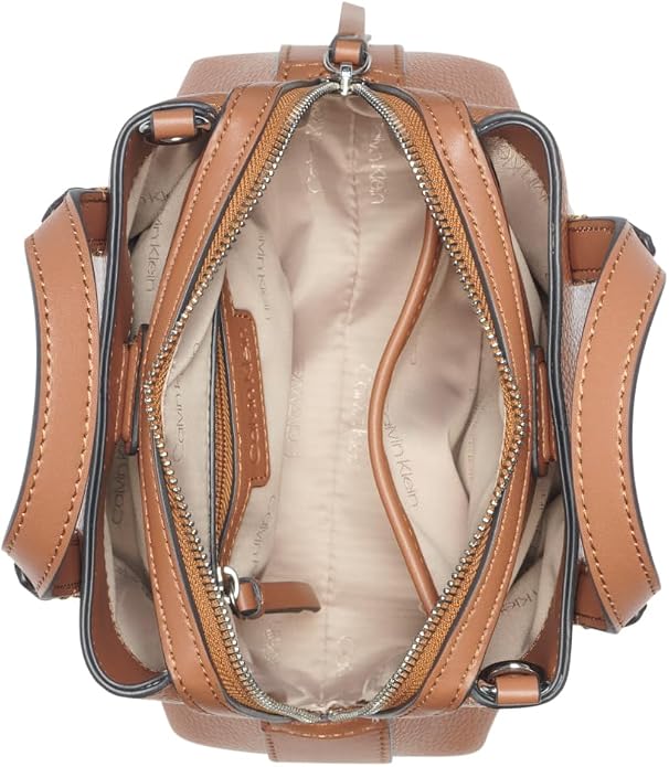 Calvin Klein Millie - Mini bolso cruzado 2 en 1 con compartimento triple