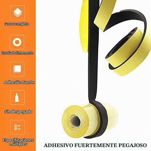 Cinta adhesiva de aislamiento de espuma de alta densidad, sello, pu...